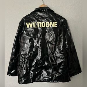 WE11DONE Black Lightweight Jacket